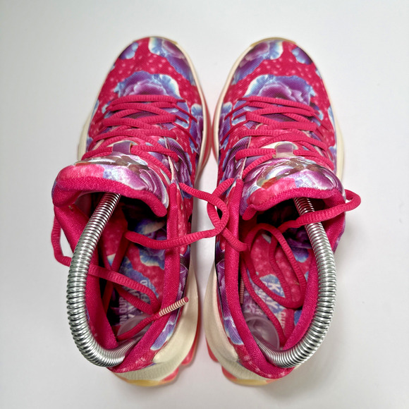 Nike KD 8 Aunt Pearl Pink Sneakers Basketball colorful Size 5 Y Amazing - Picture 7 of 10